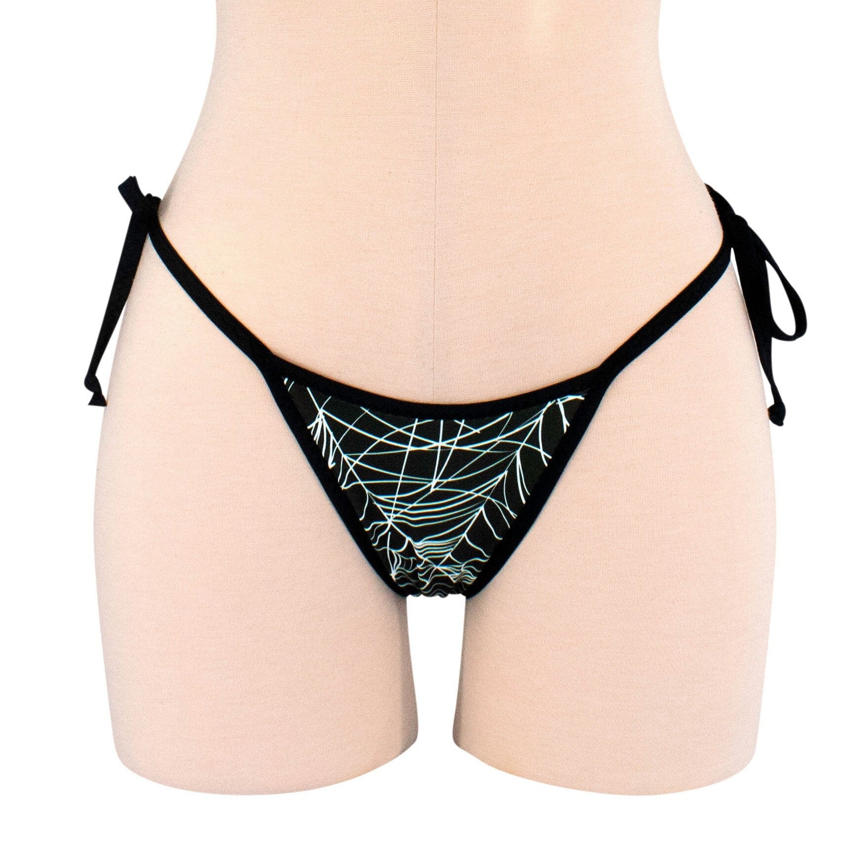 Spiderweb Triangle Bikini Top 