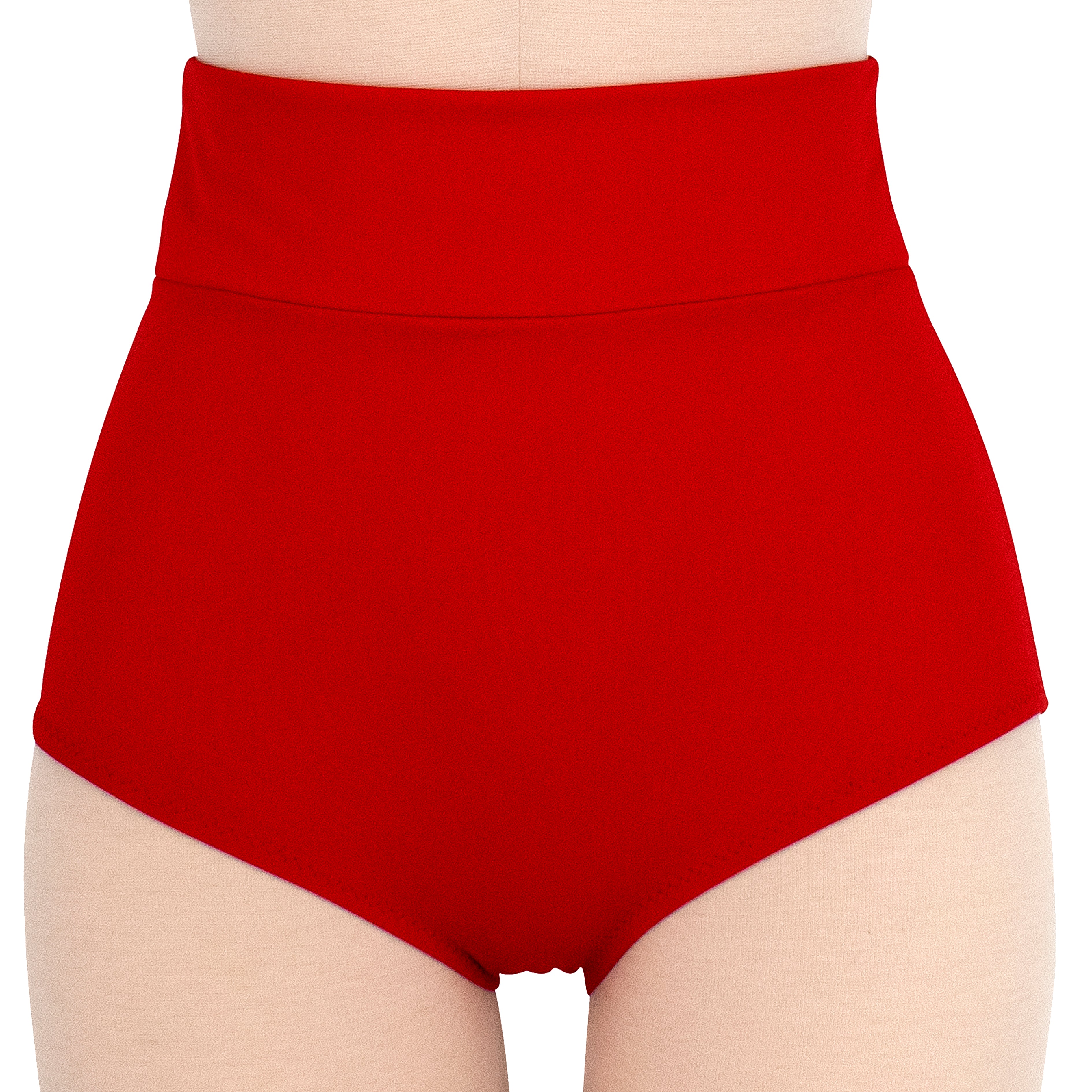 Red boyshort swim hot sale bottoms