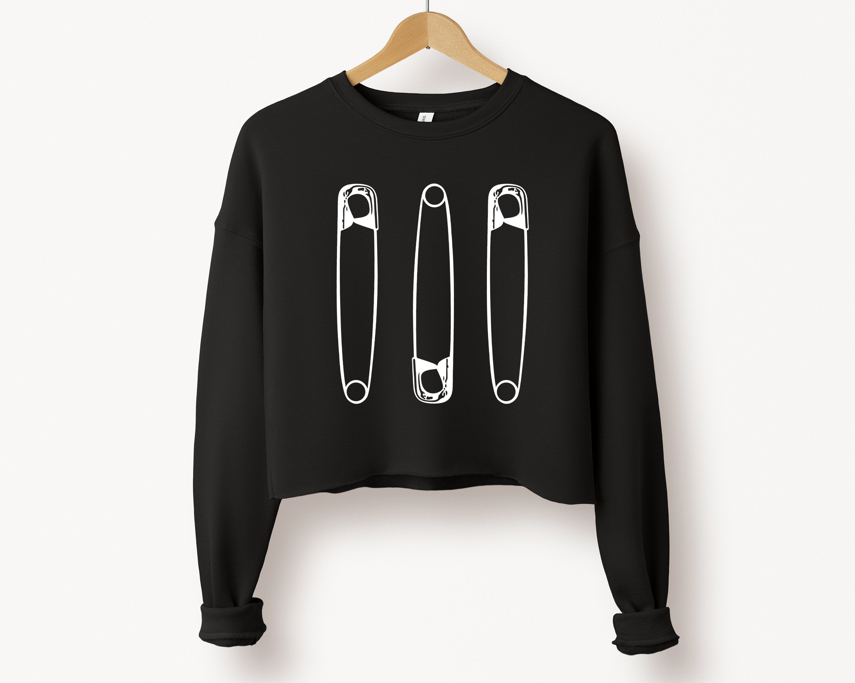 Safety pin deals sweatshirt